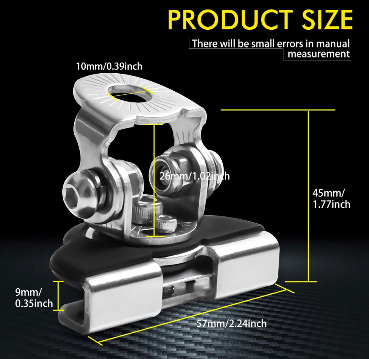 Hood LED Ditch Brackets